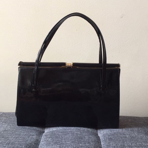 Vintage satchel Black Bag - Picture 6 of 6